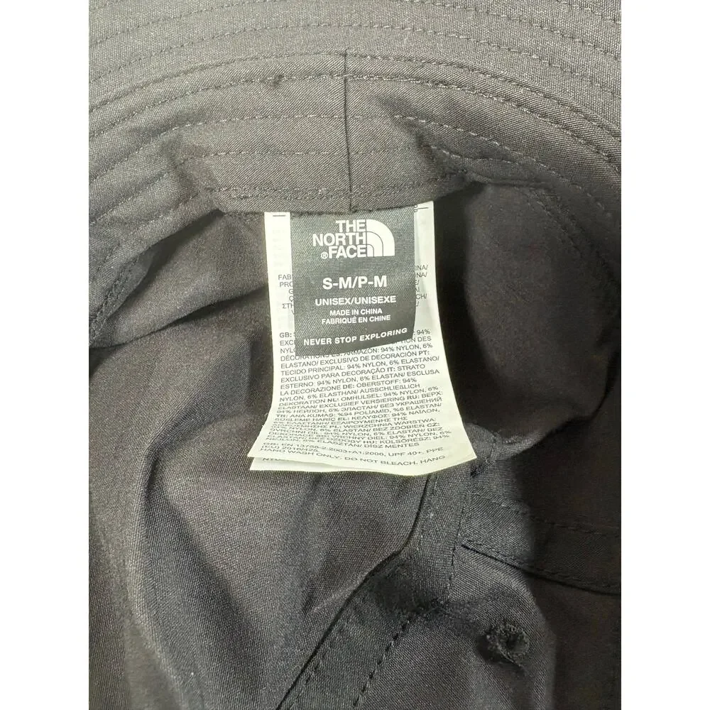 The North Face SPF 40- Black Unisex Bucket Hat-‎ NWT